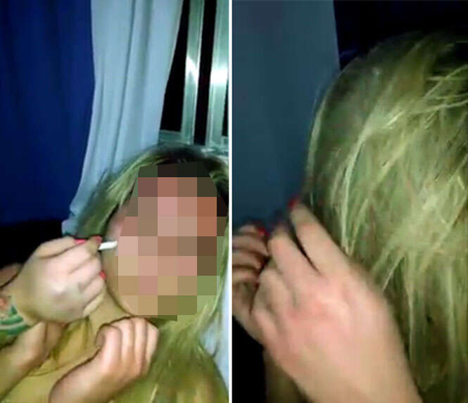 Vídeo causa polêmica ao mostrar garota sendo torturada após se relacionar com namorado de outra mulher