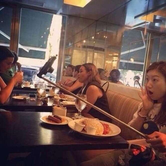 Momentos embaraçosos em que as selfies não deram muito certo