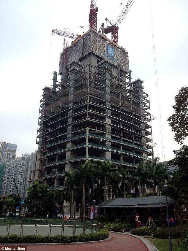 Edifício em construção