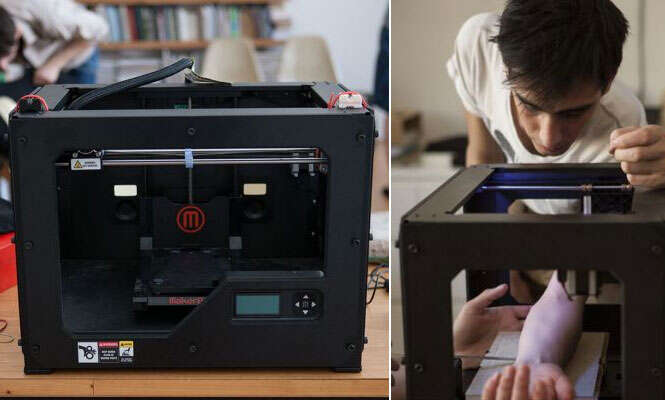 Estudantes criam impressora 3D que tatua humanos