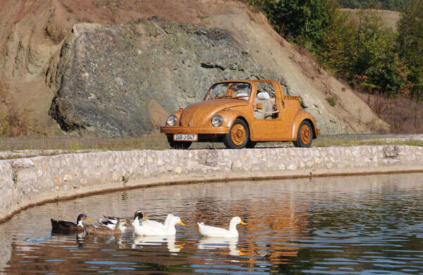 Carro em madeira