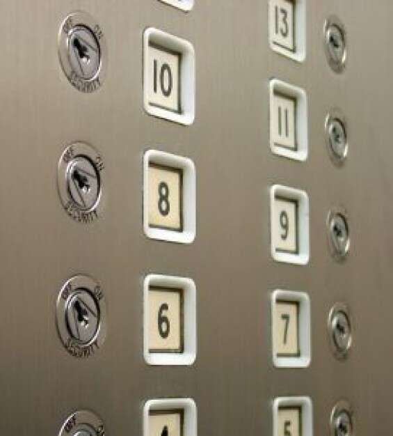 Botão de elevador