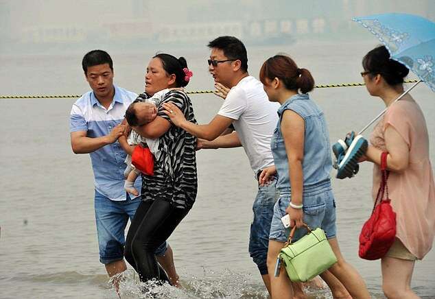 Desperate Mum Carries Disabled Baby Into River In Suicide Bid