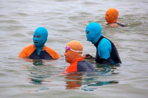 Facekini – máscara de praia chinesa