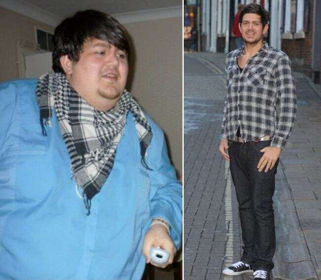 Homem perde mais de 100 kg após ficar horrorizado com sua foto