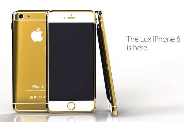 iPhone de ouro com diamantes é colocado à venda