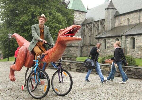 Bicicleta dinossauro