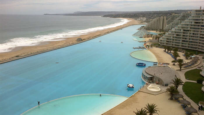 Piscina chilena entra para o Livro dos Recordes