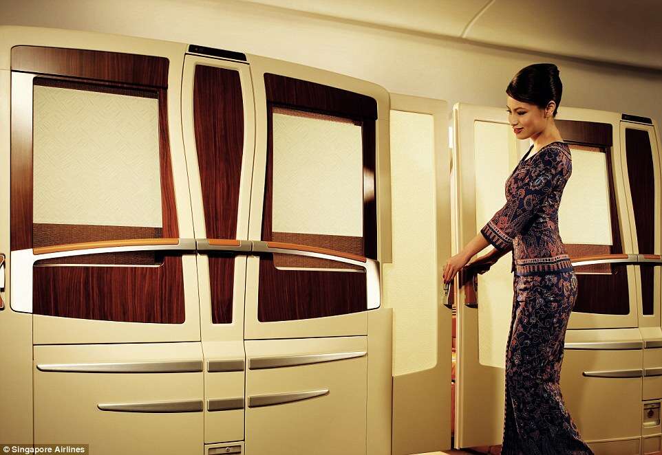 Confira as melhores cabines de primeira classe em aviões