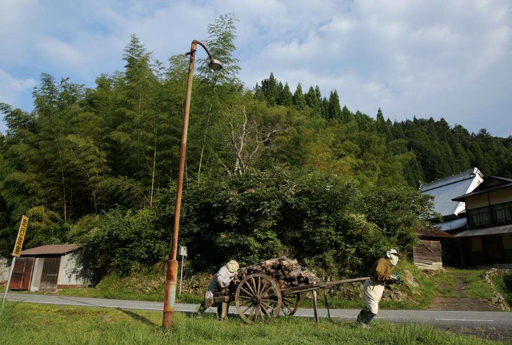 Scarecrows Illustrate Lives Of Japanese Countryside