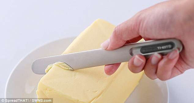 Conheça a faca que aproveita o calor do corpo para derreter manteiga