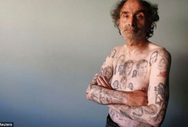 Conheça os idosos mais tatuados