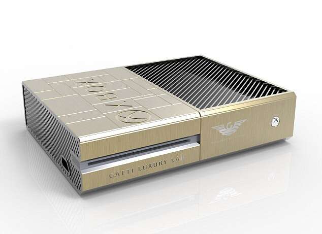 World's first gold video game consoles