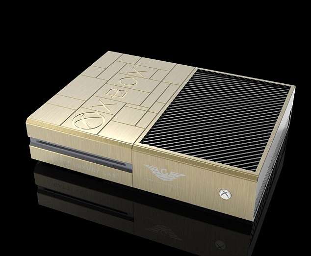 World's first gold video game consoles