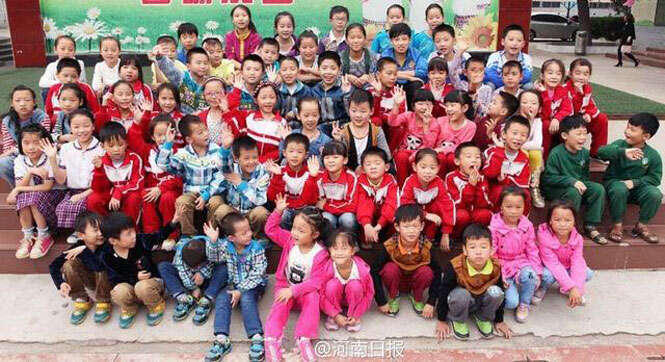 Escola na China chama atenção por possuir 32 pares de gêmeos