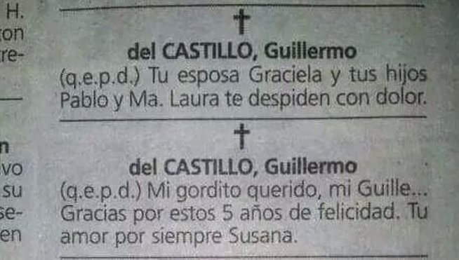 Mulheres descobrem que marido falecido as traía após publicarem nota sobre sua morte no jornal