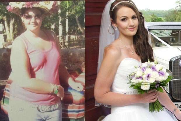 Noiva perde 34 quilos em 9 meses para conseguir entrar em vestido de casamento