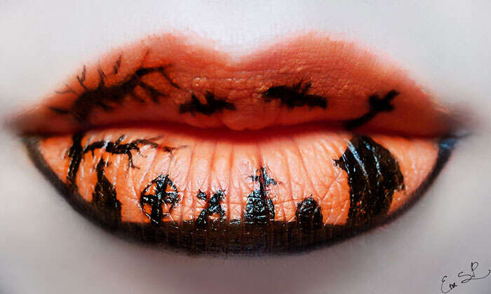 Confira as maquiagens mais assustadoras para fazer nos lábios