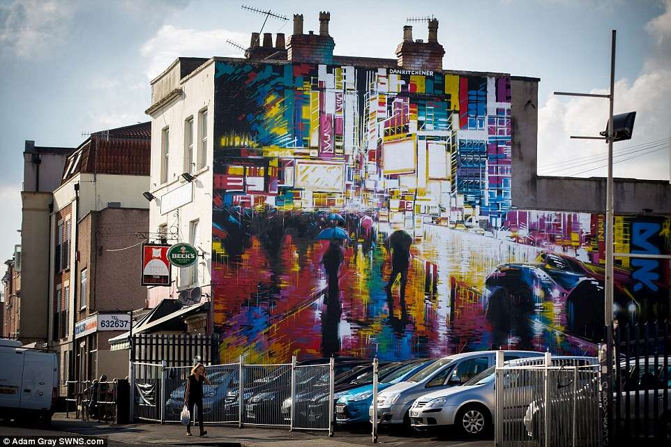 Impacto de artista grafiteiro em cidade da Inglaterra faz local mudar de cara 