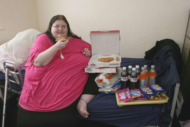 Mulher mais gorda da Grã-Bretanha, morre com 44 anos