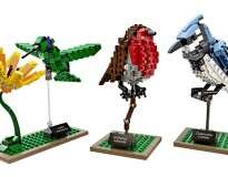 Apaixonado por aves cria pássaros feitos apenas com peças de Lego