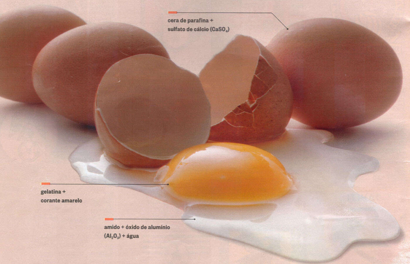 Chineses criam ovo falsificado 