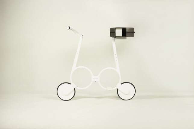 Designers criam bicicleta elétrica dobrável