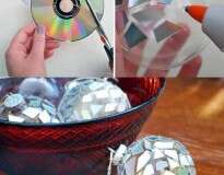 Aprenda a reutilizar seus CDs velhos e transformá-los em belas obras de arte