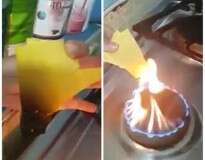 De plástico? Vídeo repercute na internet ao mostrar queijo cheddar pegando fogo quando deveria derreter