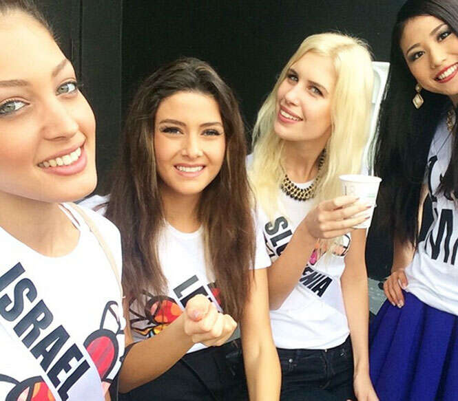 Selfie de Miss Israel ao lado de Miss Líbano causa indignação