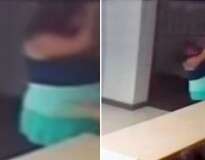 Câmeras de segurança flagram mulher sendo empurrada por fantasma no Chile