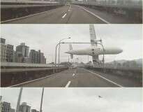 Vídeo registra momento em que avião da TransAsia cai em rio e deixa dezenas de mortos em Taiwan