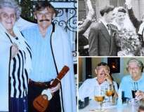 Juntos até na morte: casal de idosos é enterrado de mãos dadas no mesmo caixão