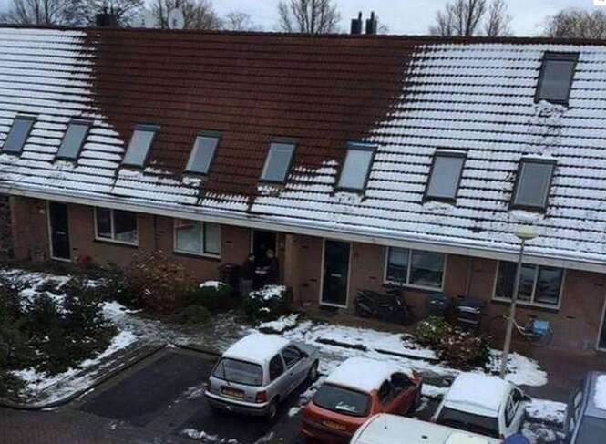 Falta de neve em telhado faz polícia descobrir plantação de maconha dentro de residência