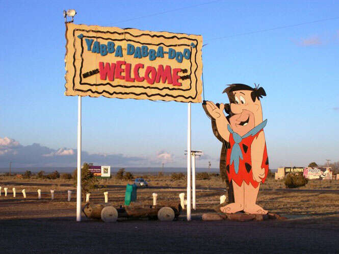 Cidade real dos Flintstones