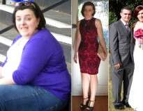 Noiva obesa é trocada por mulher mais magra, perde 63 quilos para reconquistar homem amado e consegue realizar sonhado casamento