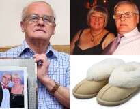 Viúvo afirma que esposa está o assombrando por ele continuar usando os chinelos da mulher