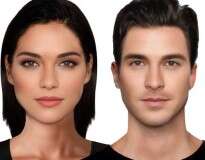 Programa de computador desenha o que está sendo considerado o casal mais bonito e atraente do mundo