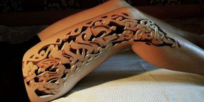 As mais impressionantes tatuagens 3D  