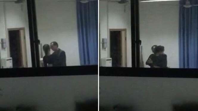 Professor é demitido após ser filmado beijando aluna
