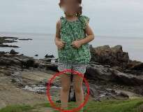 Imagem de fantasma atrás de menina aparece em foto de família e intriga internautas