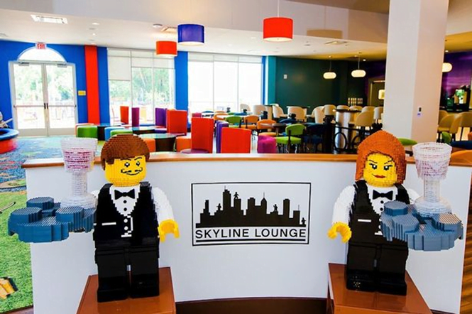 Hotel de Lego é inaugurado nos EUA