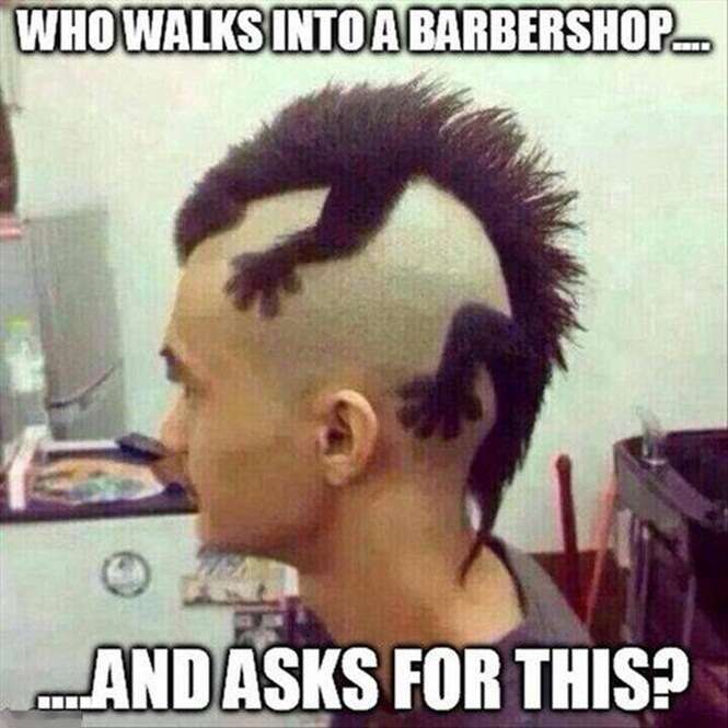 Silly Haircuts  sourced by Pej © Imgur