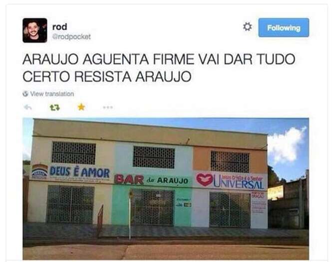 Imagem de bar entre duas igrejas, que se tornou sensação no Facebook, é desvendada