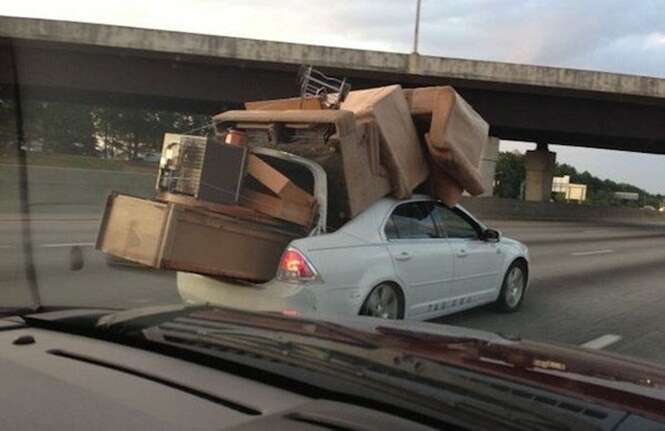 Pessoas que “sabem” como transportar suas coisas