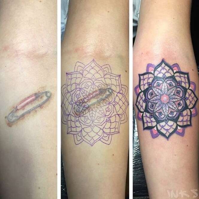 16 tatuagens mal feitas que foram salvas por bons tatuadores