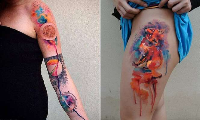 Tatuador chama a atenção com desenhos incríveis e surreais