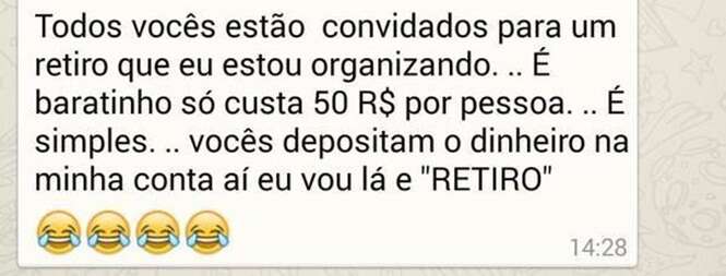 Piadas que você provavelmente já recebeu no WhatsApp