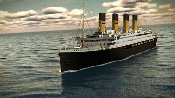 Novo Titanic, réplica da versão que afundou em 1912, se prepara para fazer travesseia que nunca aconteceu