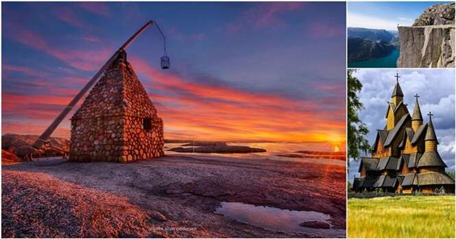 Fotos de paisagens da Noruega que você não vai acreditar que são reais